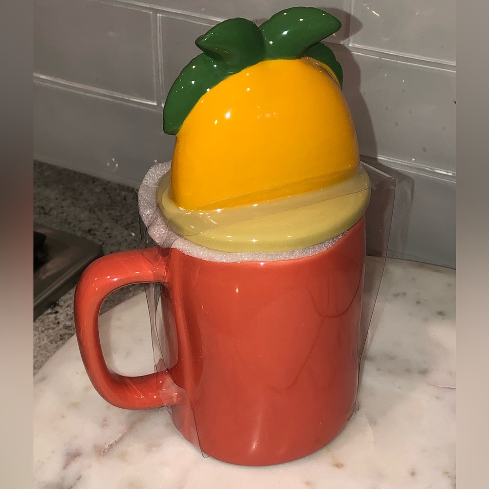 ✨NWT✨ Rae Dunn SUNNY DAYS AHEAD Mug with Lid - Picture 6 of 7